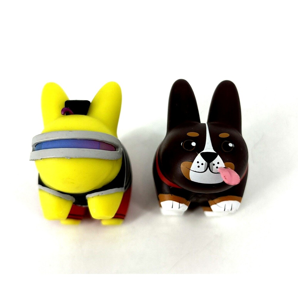 Kidrobot Lot Kibbles N' Labbits Bernese Dog & Band Camp Labbit Mini Serie Figure
